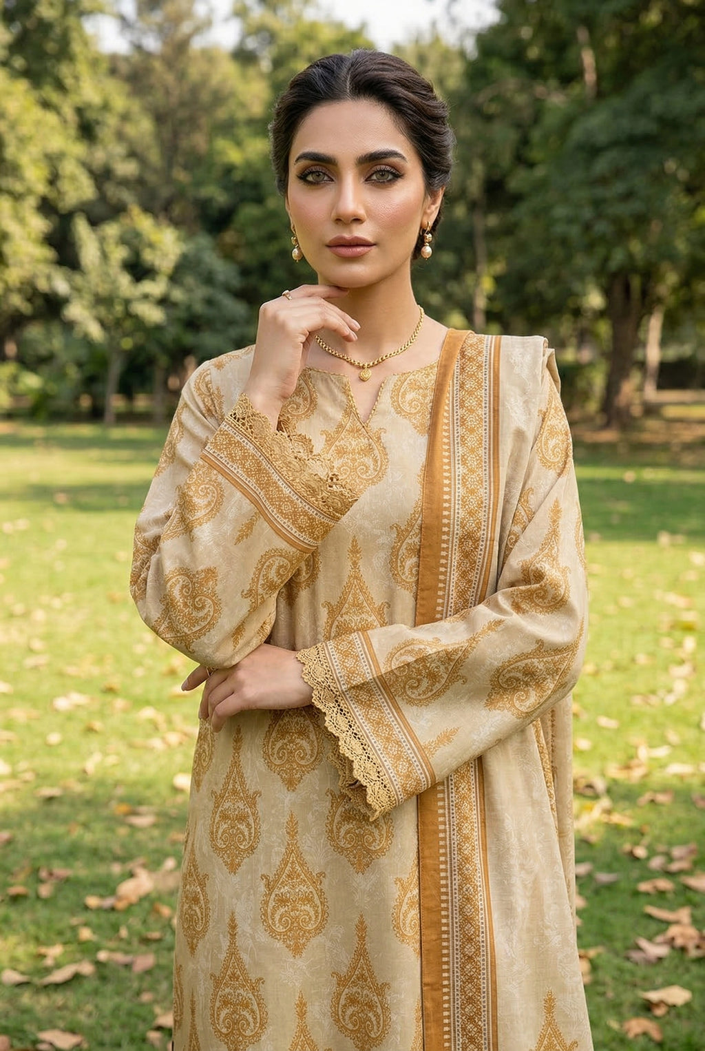 Gul-e-Bahar Printed Lawn D21