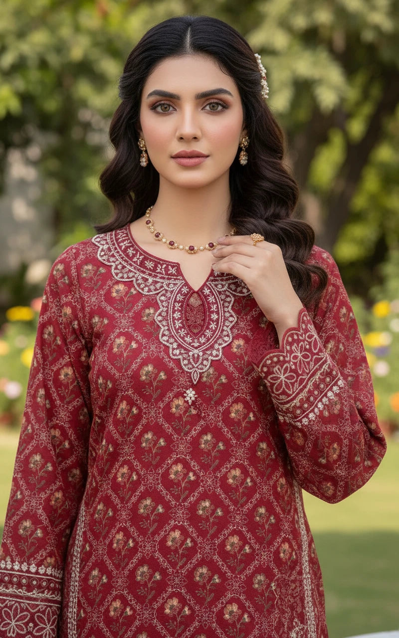Gul-e-Sehar Embroidered Lawn D3