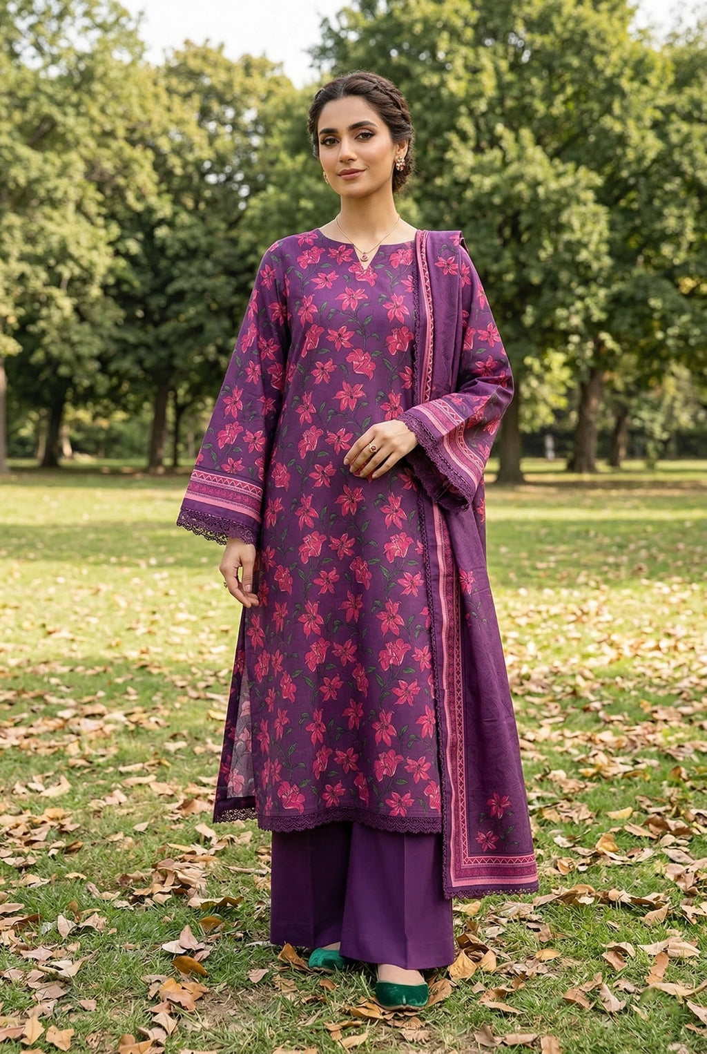 Gul-e-Bahar Printed Lawn D5