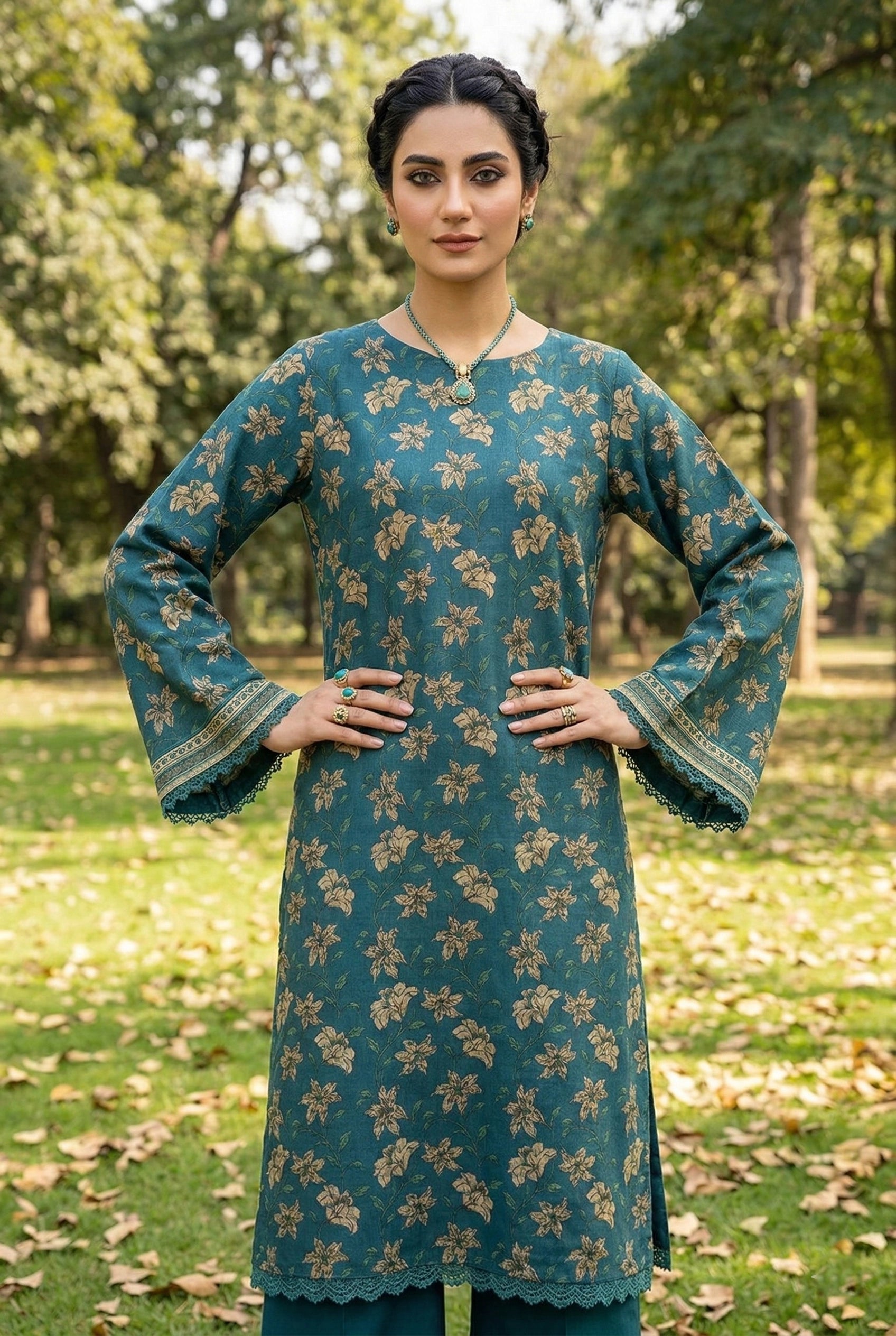 Gul-e-Bahar Printed Lawn D6