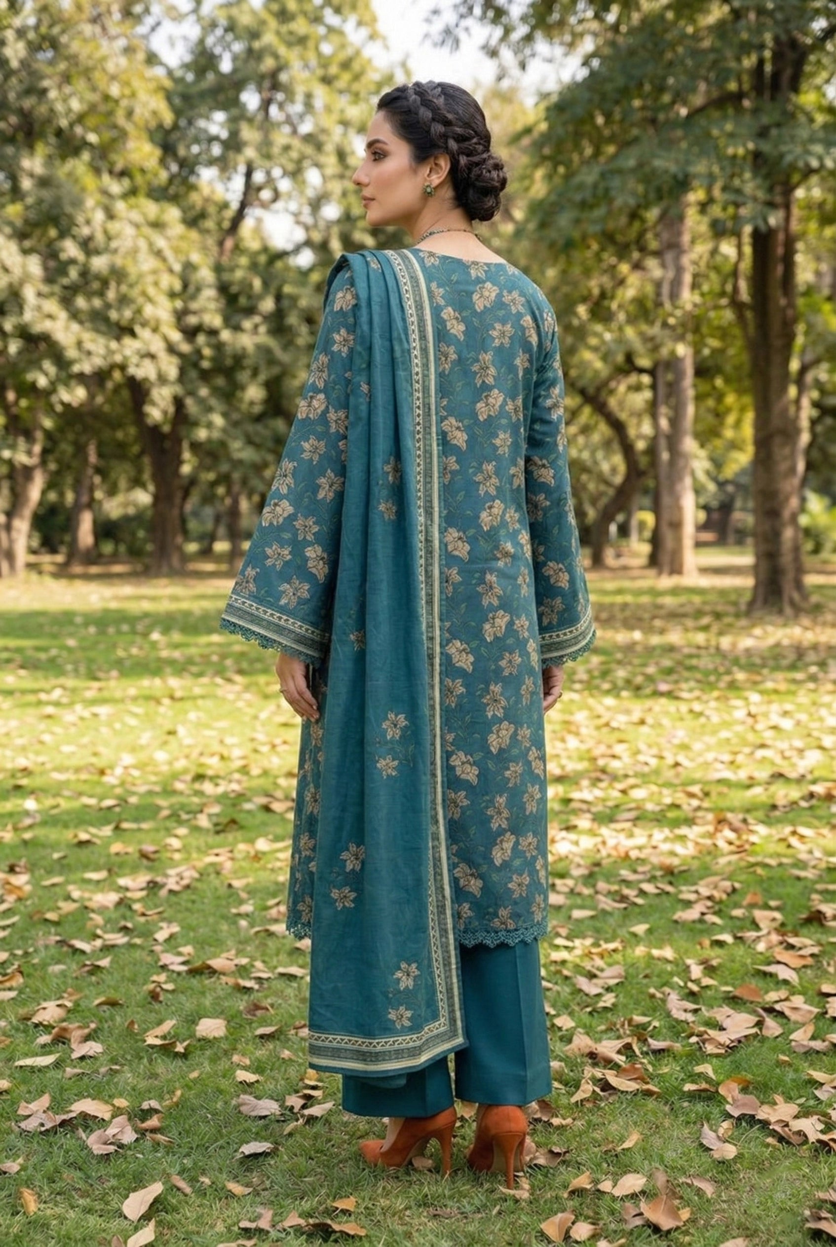 Gul-e-Bahar Printed Lawn D6