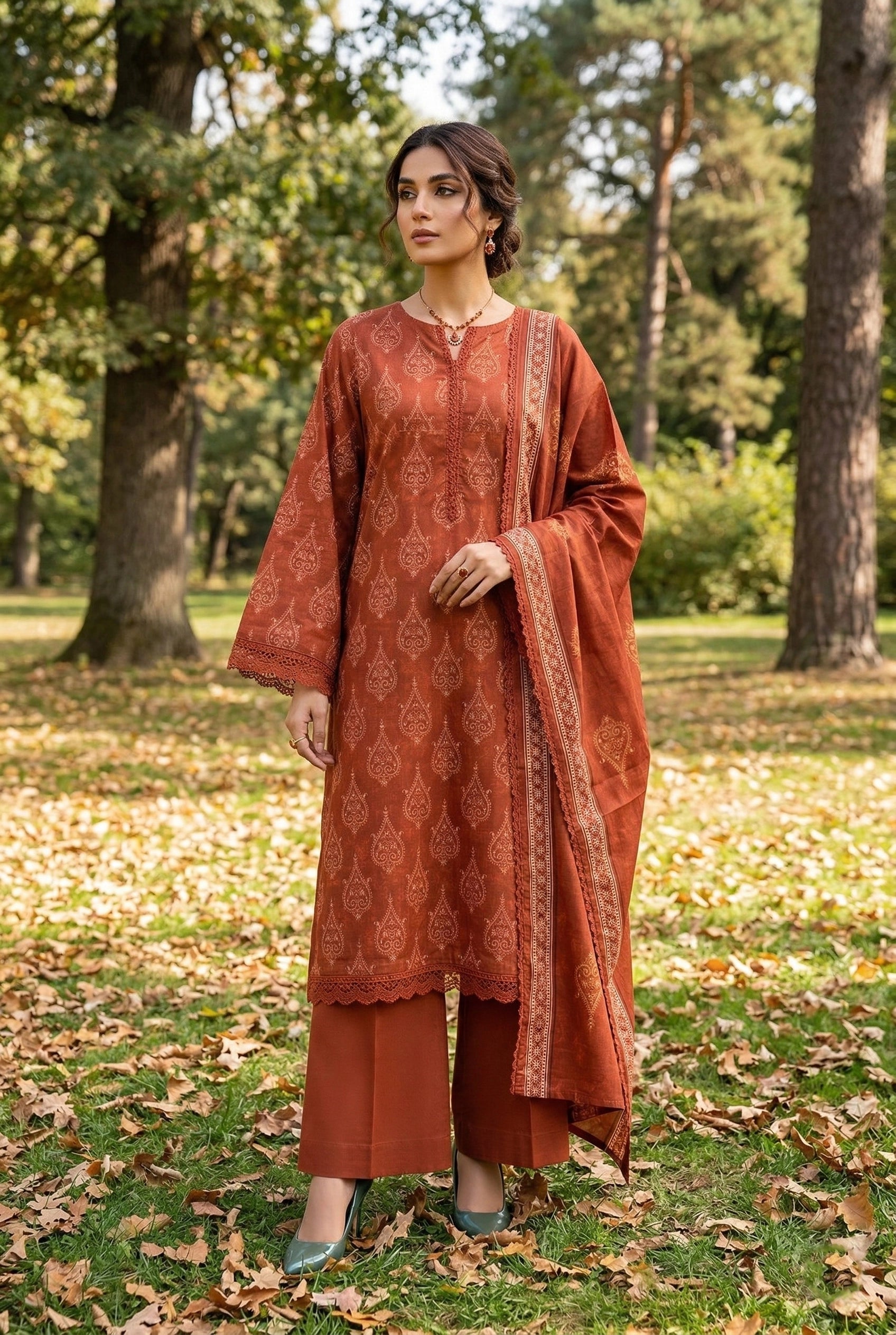 Gul-e-Bahar Printed Lawn D7