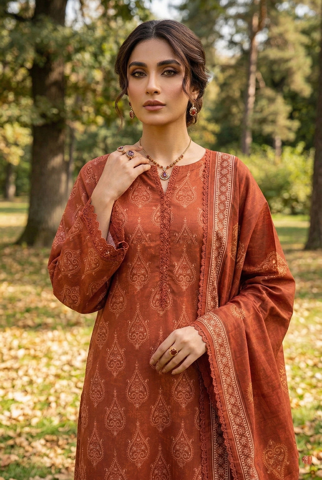 Gul-e-Bahar Printed Lawn D7