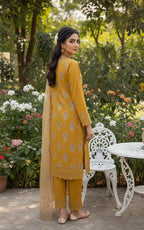 Gul-e-Sehar Embroidered Lawn D7