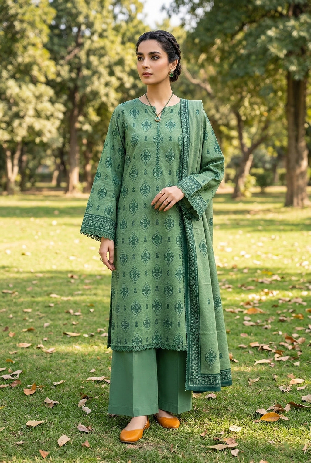 Gul-e-Bahar Printed Lawn D8