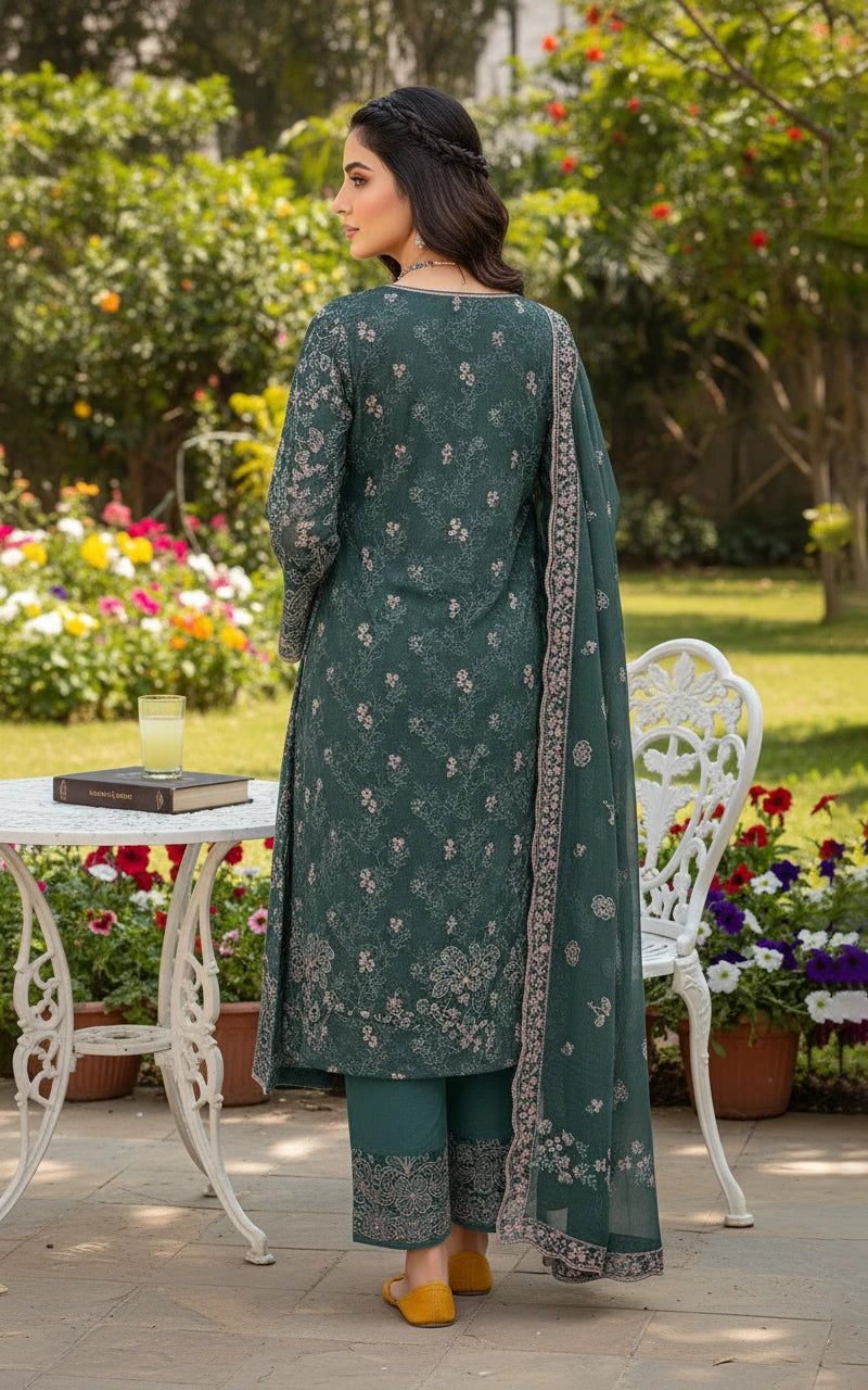 Gul-e-Sehar Embroidered Lawn D8