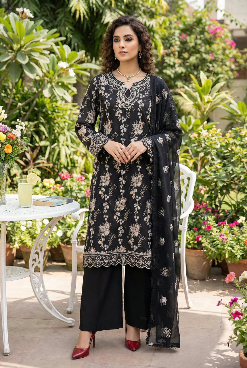 Gul-e-Sehar Embroidered Lawn D9