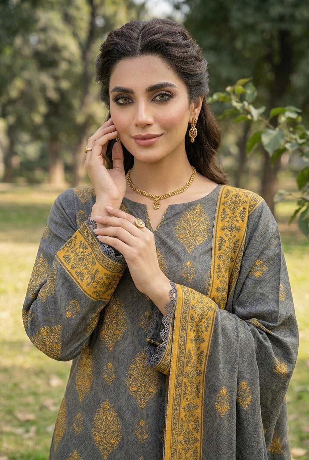 Gul-e-Bahar Printed Lawn D9