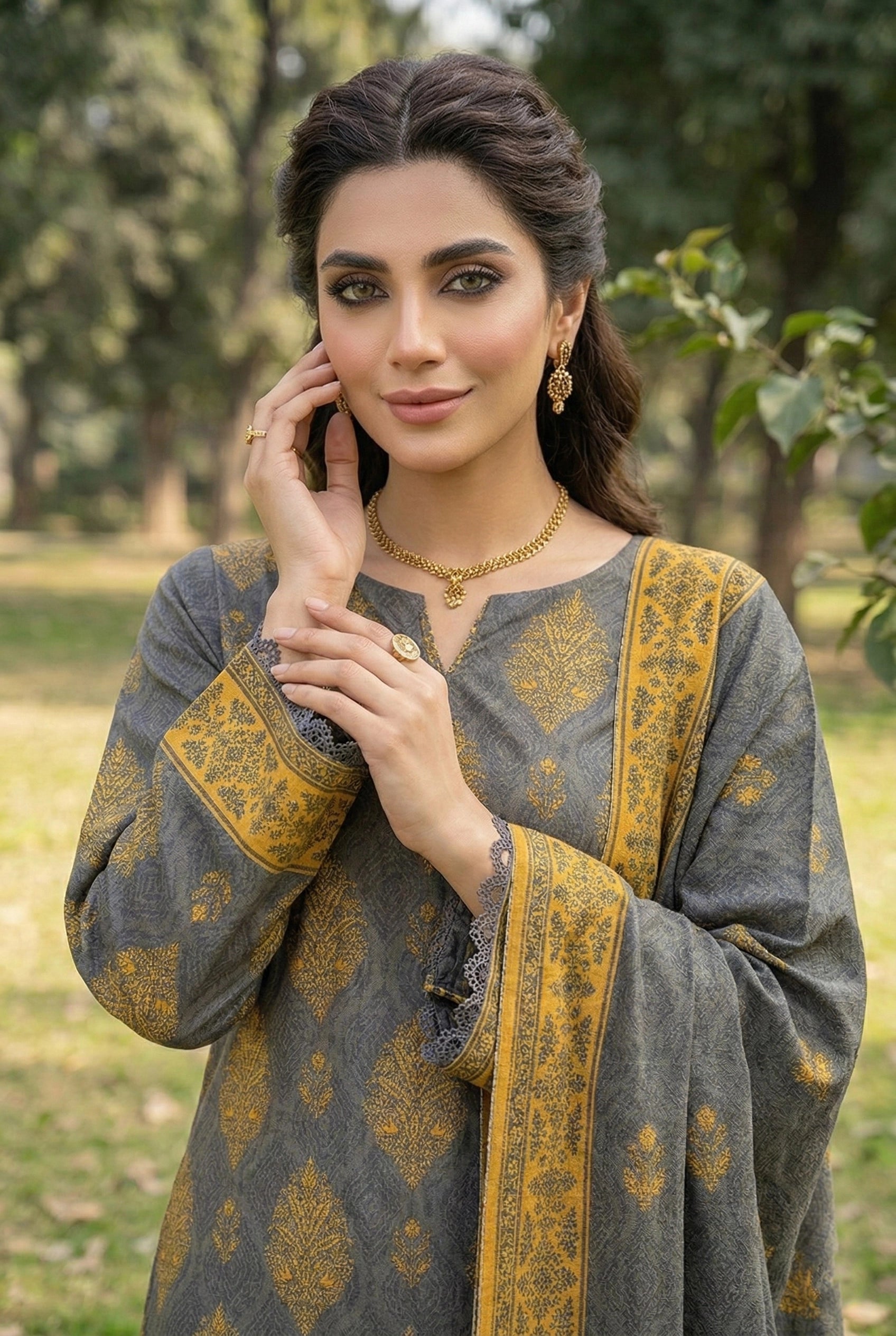 Gul-e-Bahar Printed Lawn D9