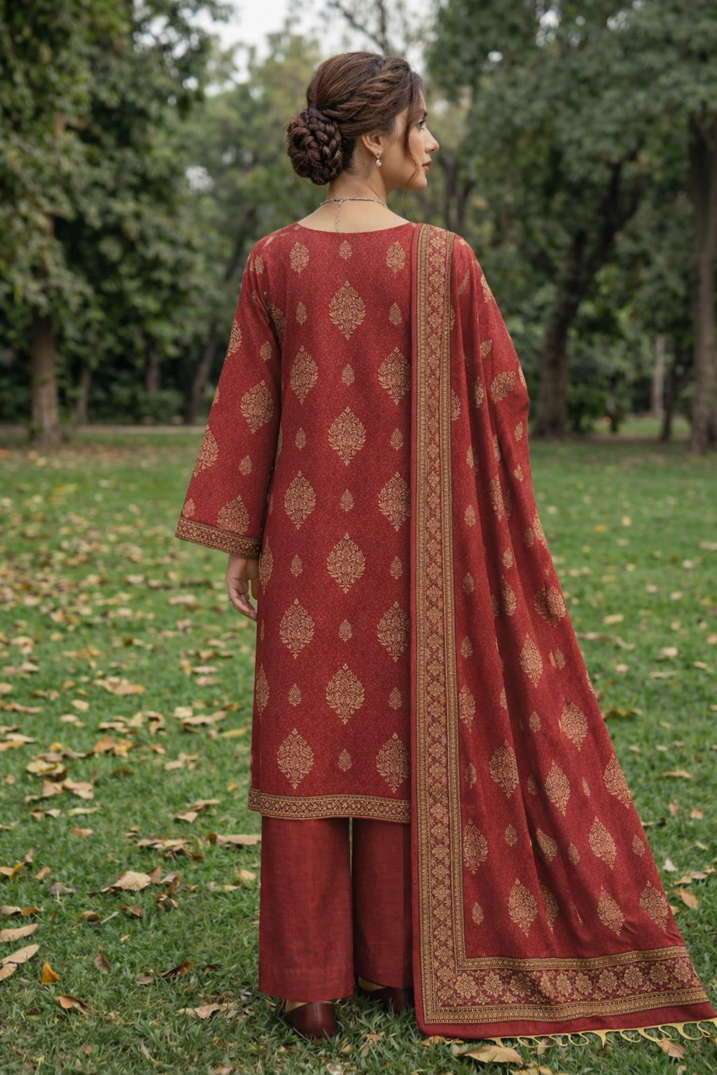 Gul-e-Bahar Printed Lawn D30 Secondary image