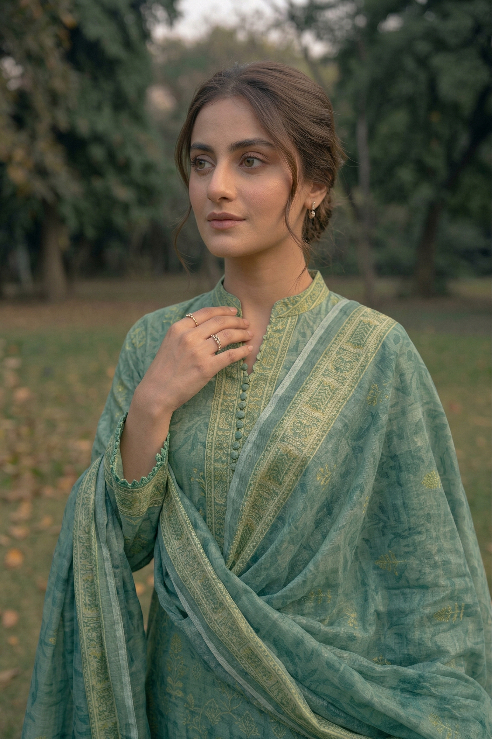 Gul-e-Bahar Printed Lawn D29 Secondary image