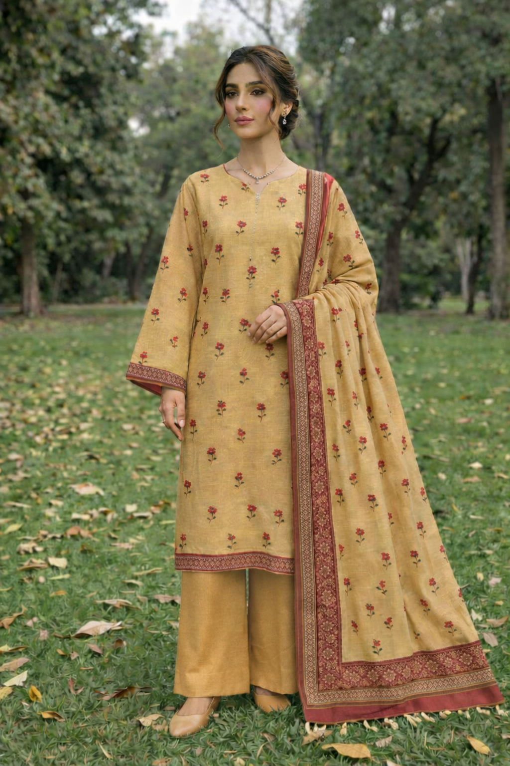 Gul-e-Bahar Printed Lawn D25
